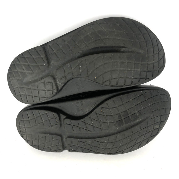 OOFOS Ooahh Sport Recovery Slides Men's 5 Women's 17 38 Black Unisex Comfort - Picture 9 of 10